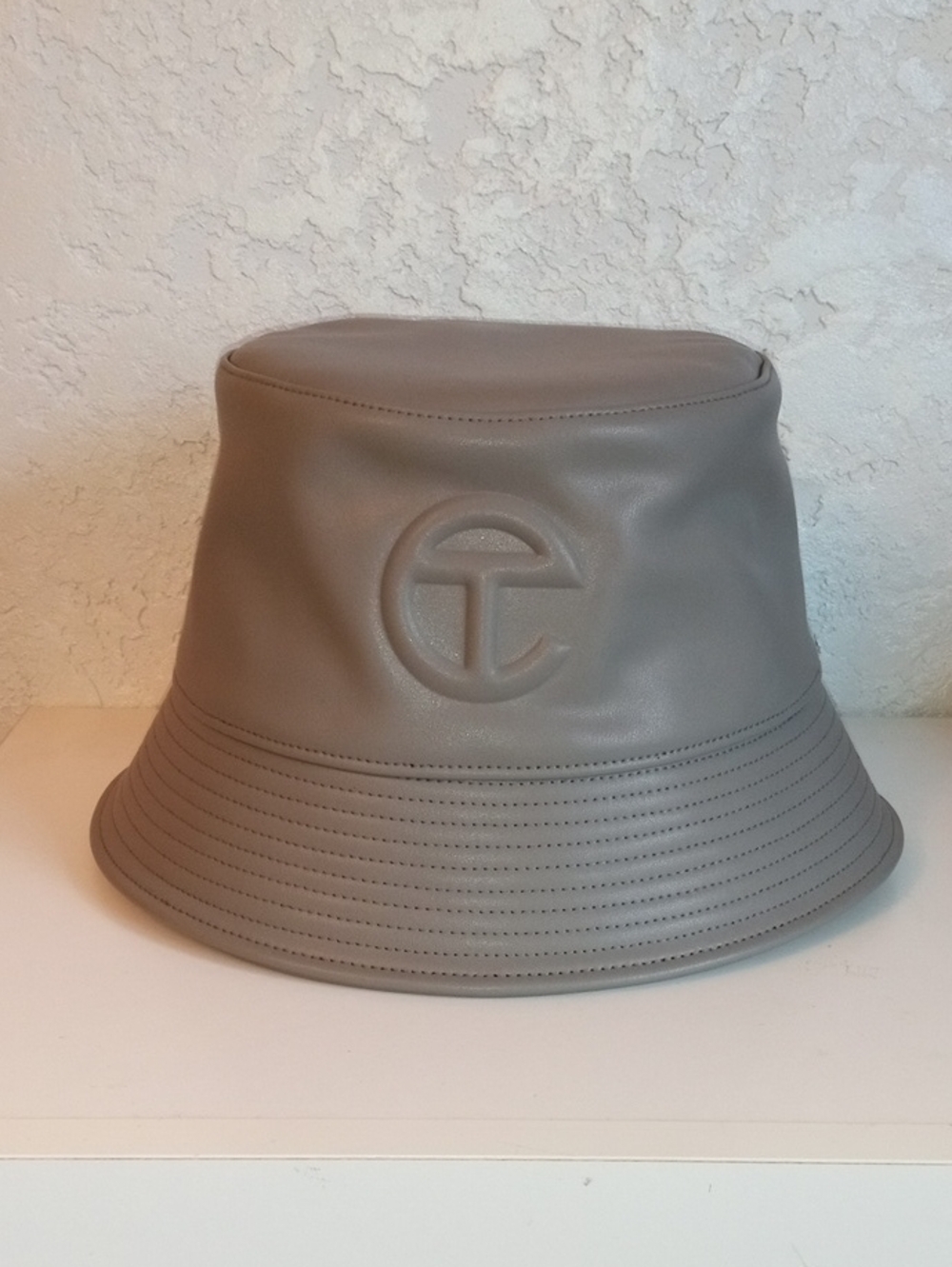 Telfar Taupe Bucket Hat